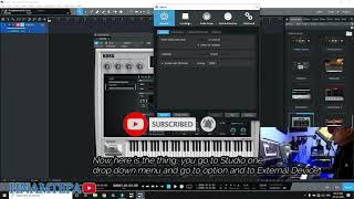 PSR E 453  Studio One 46 tutorial  How to use Yamaha Keyboard as Midi Keyboard [upl. by Oiluig]