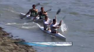 2015 ICF Canoe Marathon World Championships K2M Senior Race [upl. by Natan880]