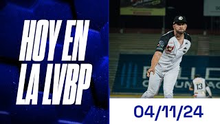 Hoy en la LVBP  04 de noviembre 2024 [upl. by Arabella]