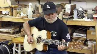 Wayne Henderson on Jayne Henderson built Guitar 8 Sally Anne Deep River Blues Victory Rag [upl. by Euqinay339]