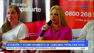 Inauguración Atención y acompañamiento de consumos problemáticos Serán 15 los profesionales que [upl. by Haddad263]