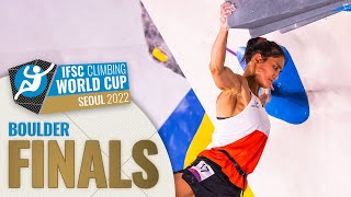 Boulder finals  Seoul 2022 [upl. by Lyell]