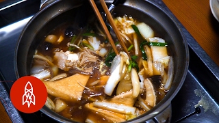 Sumo Soup Living Large with Chanko Nabe [upl. by Schaab]