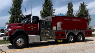 Hooksett NH Fire Rescue Tanker 1 responding [upl. by Buller]