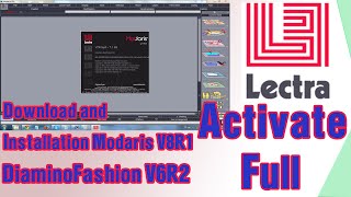 How to install and activate Modaris V8R1 and Diaminofashion V6R2 [upl. by Gristede]