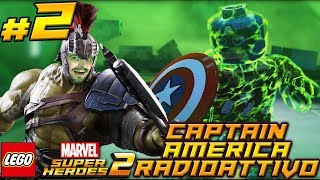 LEGO Marvel Super Heroes 2  Captain America Radioattivo  2  PS4 Pro [upl. by Nayrb230]