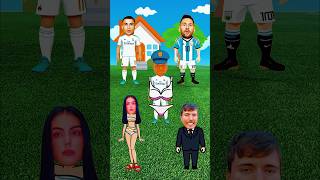 De Quien Es Cada Objeto Ronaldo vs Messi vs Mr Beast vs Georgina [upl. by Sabella]