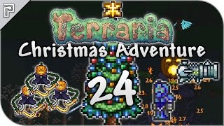 Terraria 134  Shroomite Armour Event Takedowns  Christmas Playthrough Episode 24 [upl. by Rekyr]