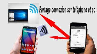 Partager la connexion wifi du téléphone sur un pc ou un autre téléphone [upl. by Heyde]