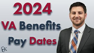 VA Disability Pay Dates for 2024 VA Payment Schedule [upl. by Mycah]