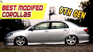 CRAZY INSANE Modified Corolla 9th Gen Compilation  Stance [upl. by Ecirtap825]