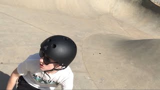 POV what its like to skate a bowl [upl. by Nnaeiluj994]