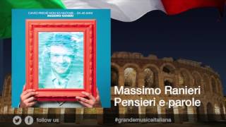 Massimo Ranieri  Pensieri e parole [upl. by Klayman801]