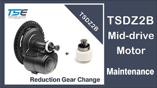 Tongsheng TSDZ2B Reduction Gear Replacement [upl. by Aguayo547]