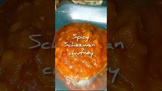 Chings Schezwan chutney 🔥 schezwan tomatochutney viralvideo newrecipe shortsfeed [upl. by Cos]