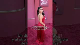 No puedo CREERLO 😭❣️ mi primera ALFOMBRA ROJA EN LOS LATIN GRAMMYS [upl. by Ama]