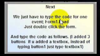 Visual Basic 2008  Using ToolTips Tutorial [upl. by Drofnelg]