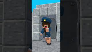 Minecraft Prison Break Prison Escape Ep1  Minecraft Toons Shorts [upl. by Atok353]