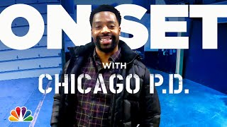 Set Tour with LaRoyce Hawkins  Chicago PD [upl. by Mortie]