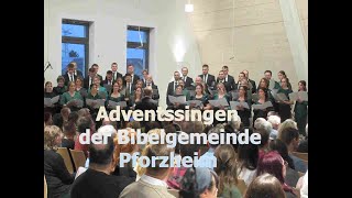 Adventssingen der Bibelgemeinde Pforzheim 2023 [upl. by Engis]