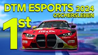 DTM Esports 2024 is BACK First Place Qualification Lap [upl. by Anilehs]