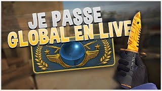 JE RANK UP GLOBAL EN LIVE  CSGO FR [upl. by Zeb764]