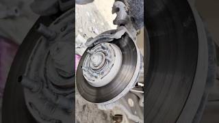 Changing disc pad🛠️🔧😎 youtubeshorts shorts automobile trending viralvideo [upl. by Arykahs]