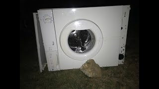 Washing machine VS BRICKS Attempt 1 [upl. by Bose]