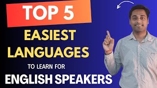 Top 5 Easiest languages to learn for English Speakers [upl. by Wilfred609]