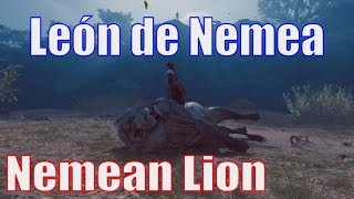 Assassins Creed Odyssey  Nemean Lion  León de Nemea [upl. by Annairam]