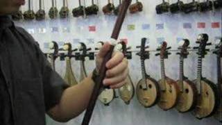 How to play the Erhu  Left Hand Position [upl. by Fihsak62]