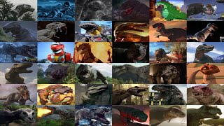 Evolution of TRex in Movies and TV Size ComparisonEdited [upl. by Eiramlatsyrk]