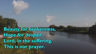 Beauty for Brokenness God of the Poor  6vv with lyrics for congregations [upl. by Meakem]