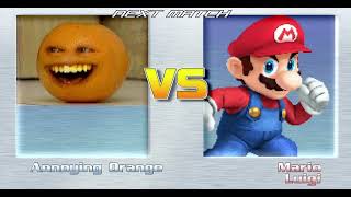 Mugen Request Annoying Orange VS Mario amp Luigi [upl. by Oaks]