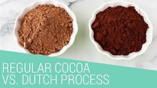 Natural Cocoa vs Dutch Process Cocoa Powder EXPLAINED [upl. by Anselm]