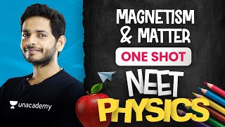 Magnetism and Matter  NEET Endgame Oneshot with Vikrant Kirar [upl. by Marvin]