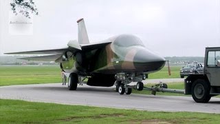 Last Surviving F111 Aardvark Aircraft [upl. by Rorke]