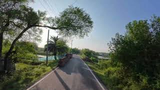 My First Moto Vlog With DJI Osmo Action 4  Beautiful Nature Village in Khulna Bangladesh [upl. by Priscella]