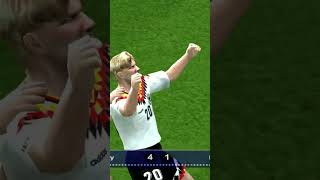 Effenberg hattrick vs Bolivia World Cup USA 94 pes pes6 winningeleven shorts [upl. by Linnea230]