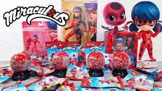 Miraculous Ladybug toys and Blind bags unboxing no talking ASMR [upl. by Arata]