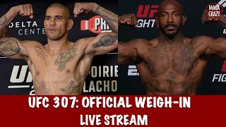 UFC 307 Pereira vs Rountree Jr Official Weighin Live Stream [upl. by Gone]