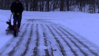 Snow Blower Speed Test  4 min 19 sec Toro Model 38473 [upl. by Fabian]