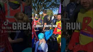 Our Mini Supporters run the Great South Run [upl. by Nhguaval]