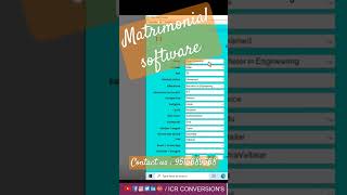 Matrimonial form filling auto typer software [upl. by Ennayar]