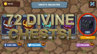 Opening 72 Divine chests in Minigiantsio [upl. by Ydniw]