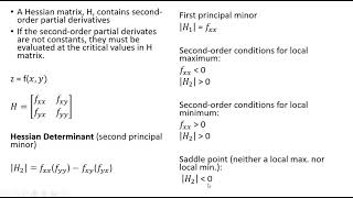 Linear Algebra Hessian Matrix [upl. by Serena]