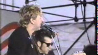 Brian Setzer Live 1985 Farm Aid 02avi [upl. by Yentruocal]