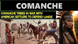 COMANCHE TRIBES IN WAR WITH AMERICAN SETTLERS TO DEFEND LANDS [upl. by Suzie]