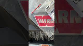 Winch Warn Emblem replacement warnindustries jeep jeepyj winchwarn [upl. by Lothar]