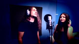 Yannis Papadopoulos ft Vicky Psarakis  The Haunting Kamelot Vocal Cover [upl. by Nylinej]